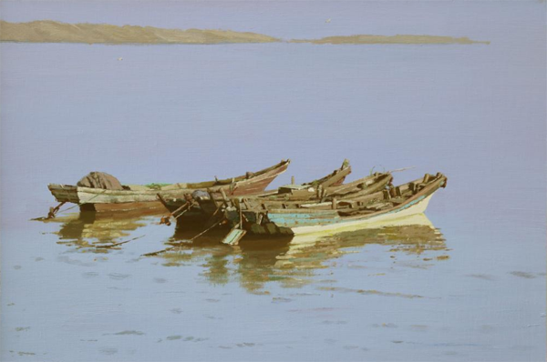 一船一世界——林鸰油畫船系列
