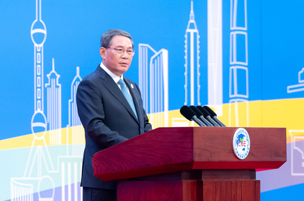 李強出席第六屆中國國際進口博覽會開幕式并發表主旨演講
