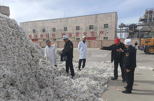 博湖縣市場監管局：開展棉花收購加工企業檢查